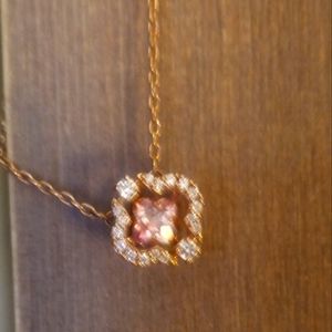 Swarvoski Crystal Floating Necklace